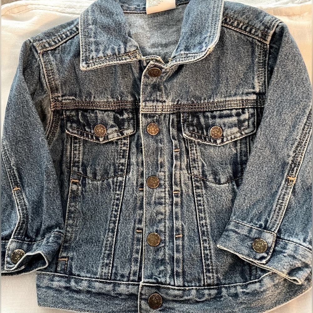 Faded Glory Infant 18 months Jean Jacket Used
